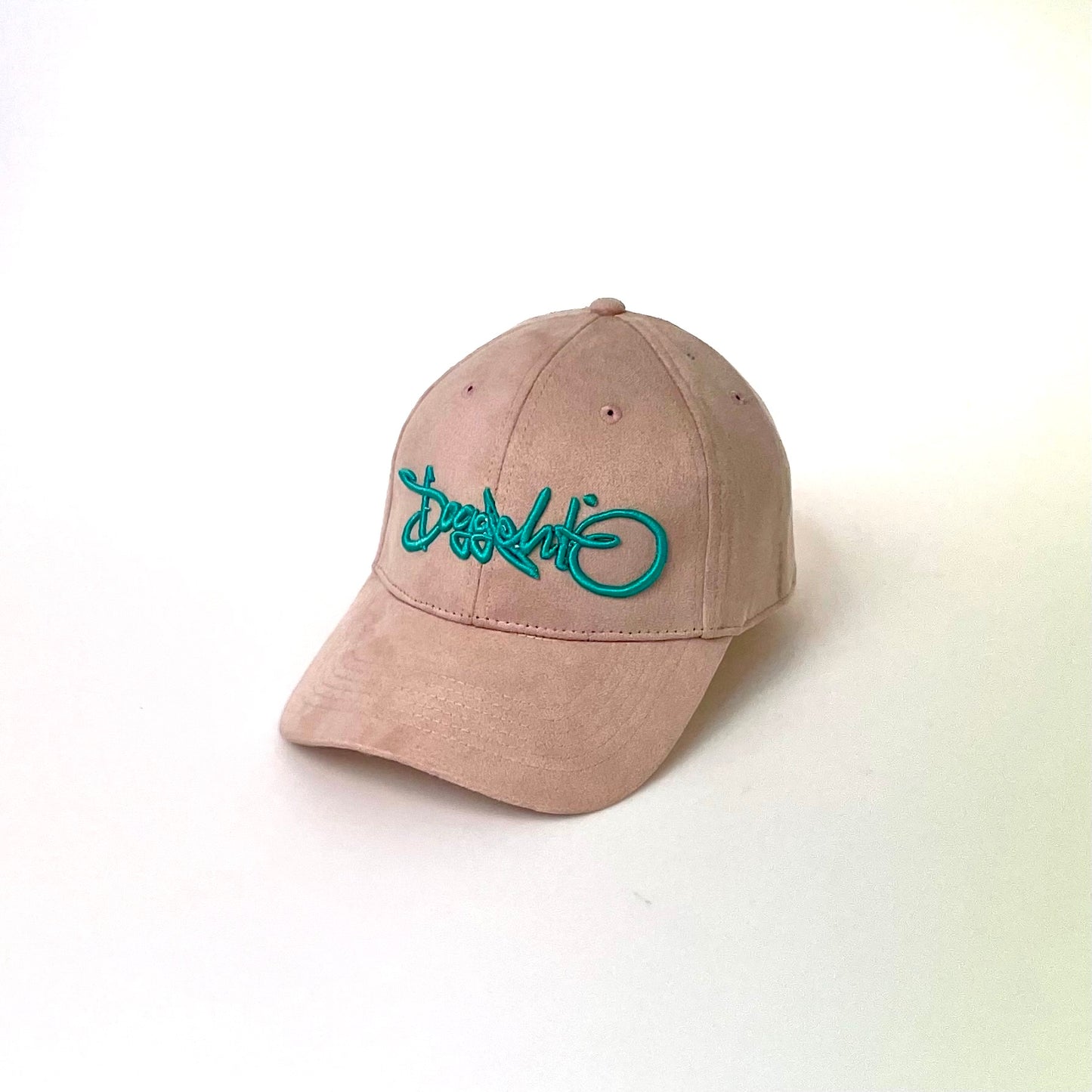 Doggelito Keps - Pink/Turkos Mocka