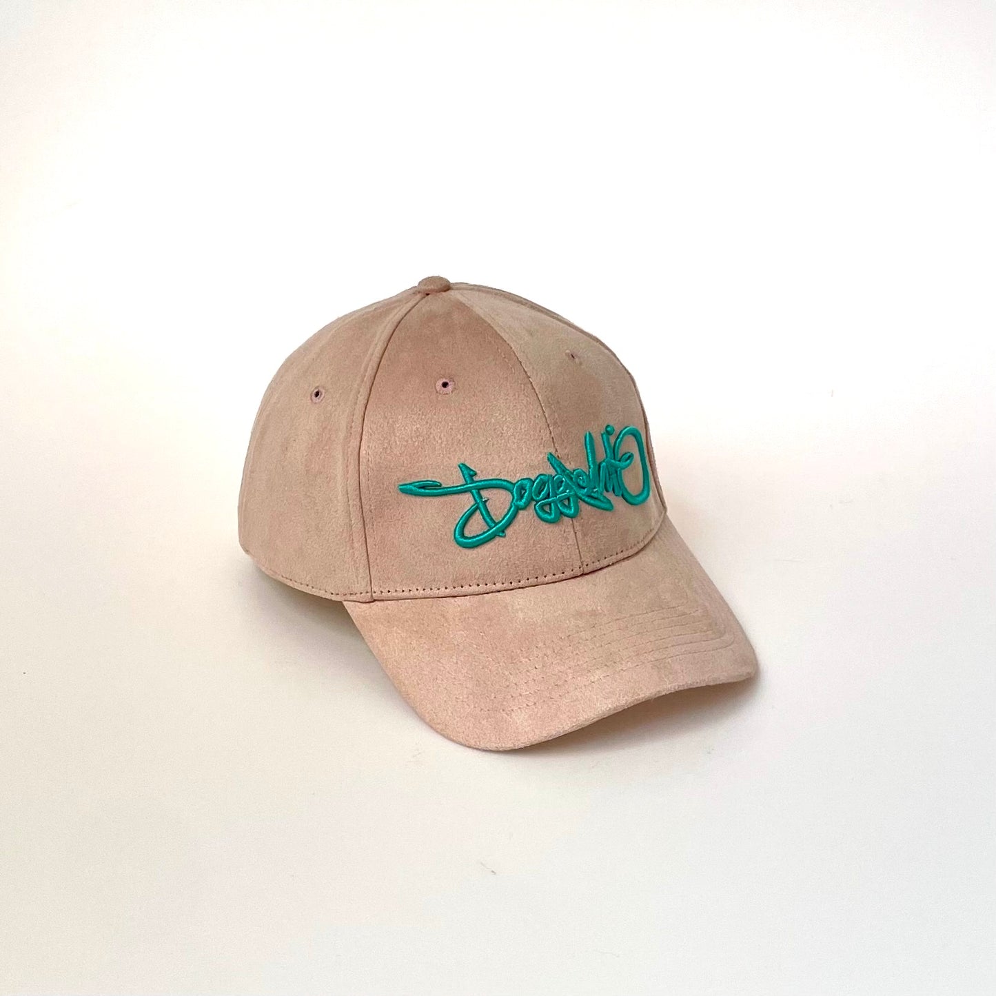 Doggelito Keps - Pink/Turkos Mocka