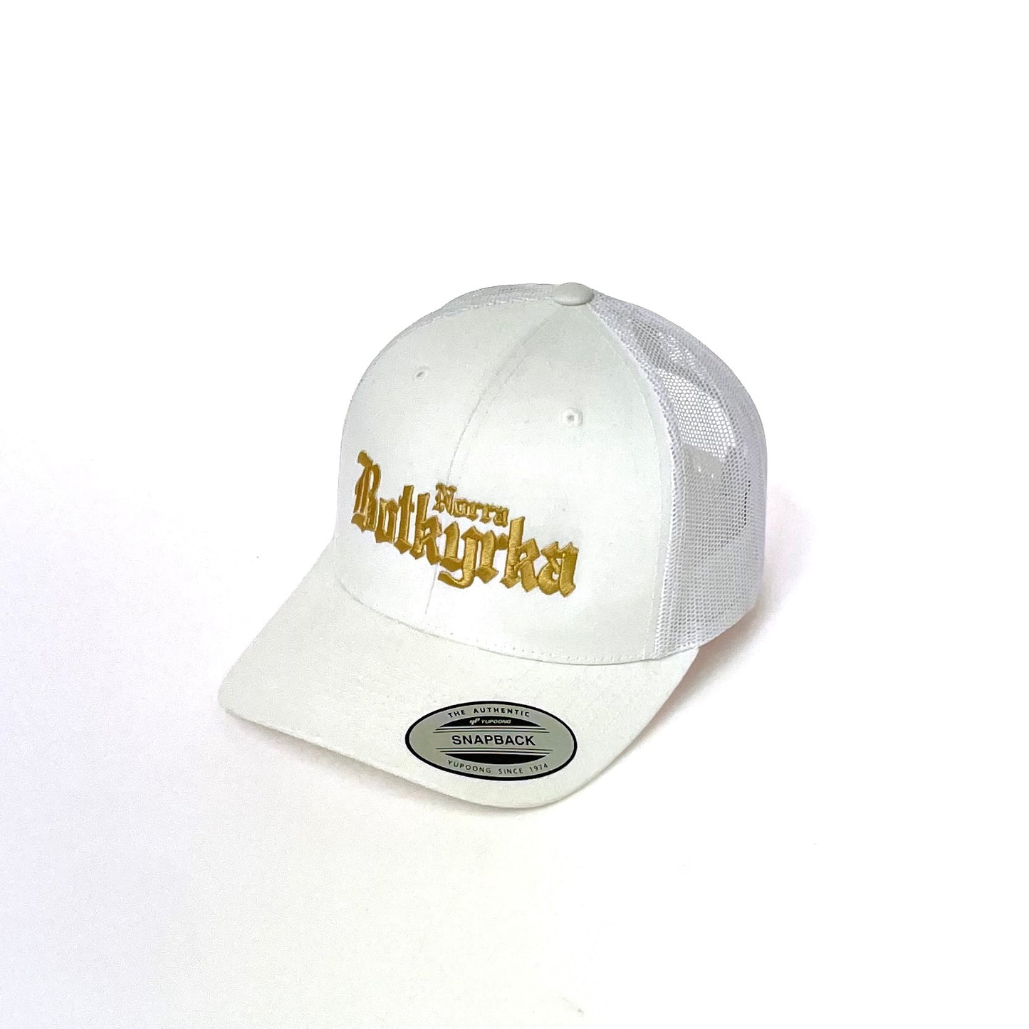 Norra Botkyrka Snapback - White/Gold