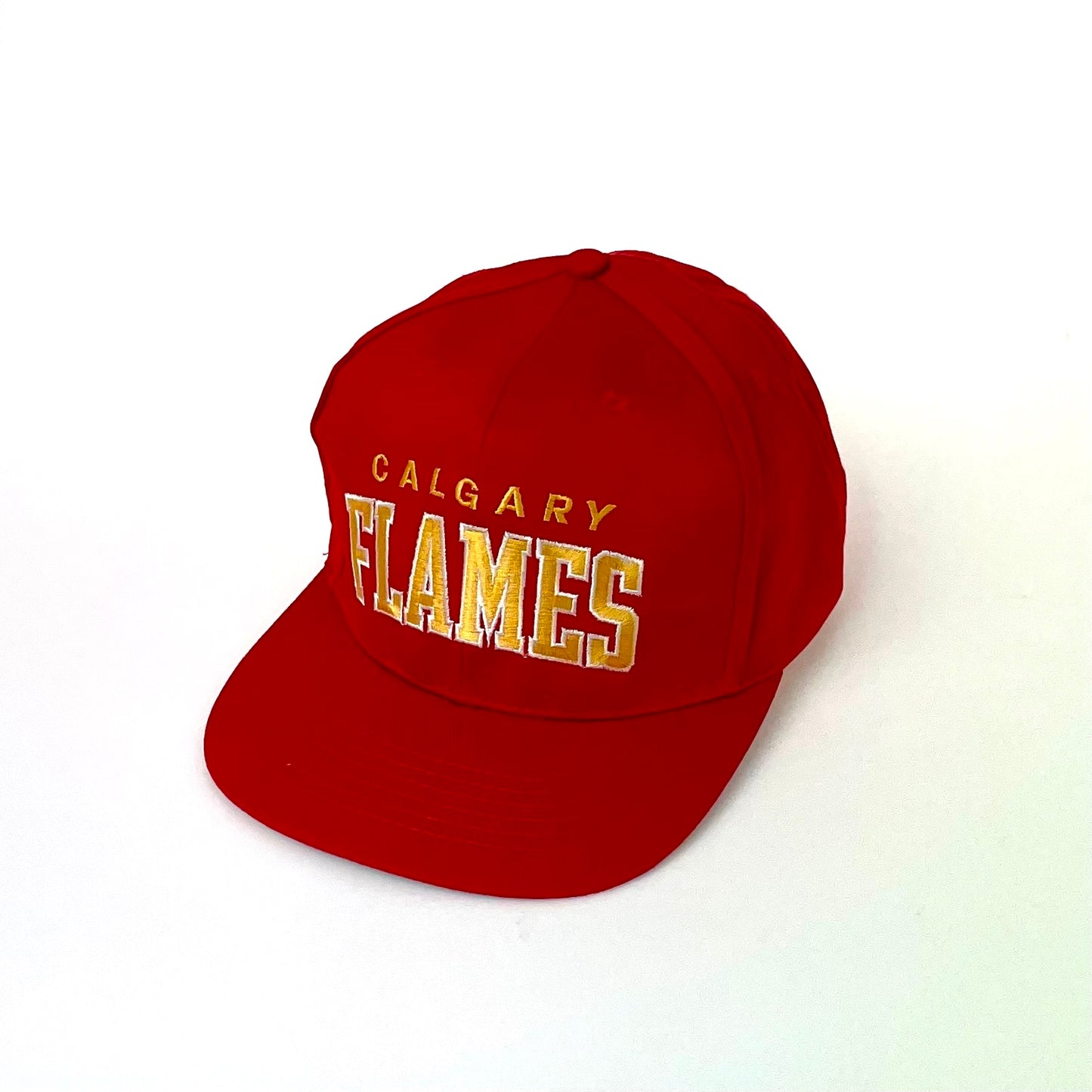 Calgary Flames Keps signerad av Håkan Loob - Red