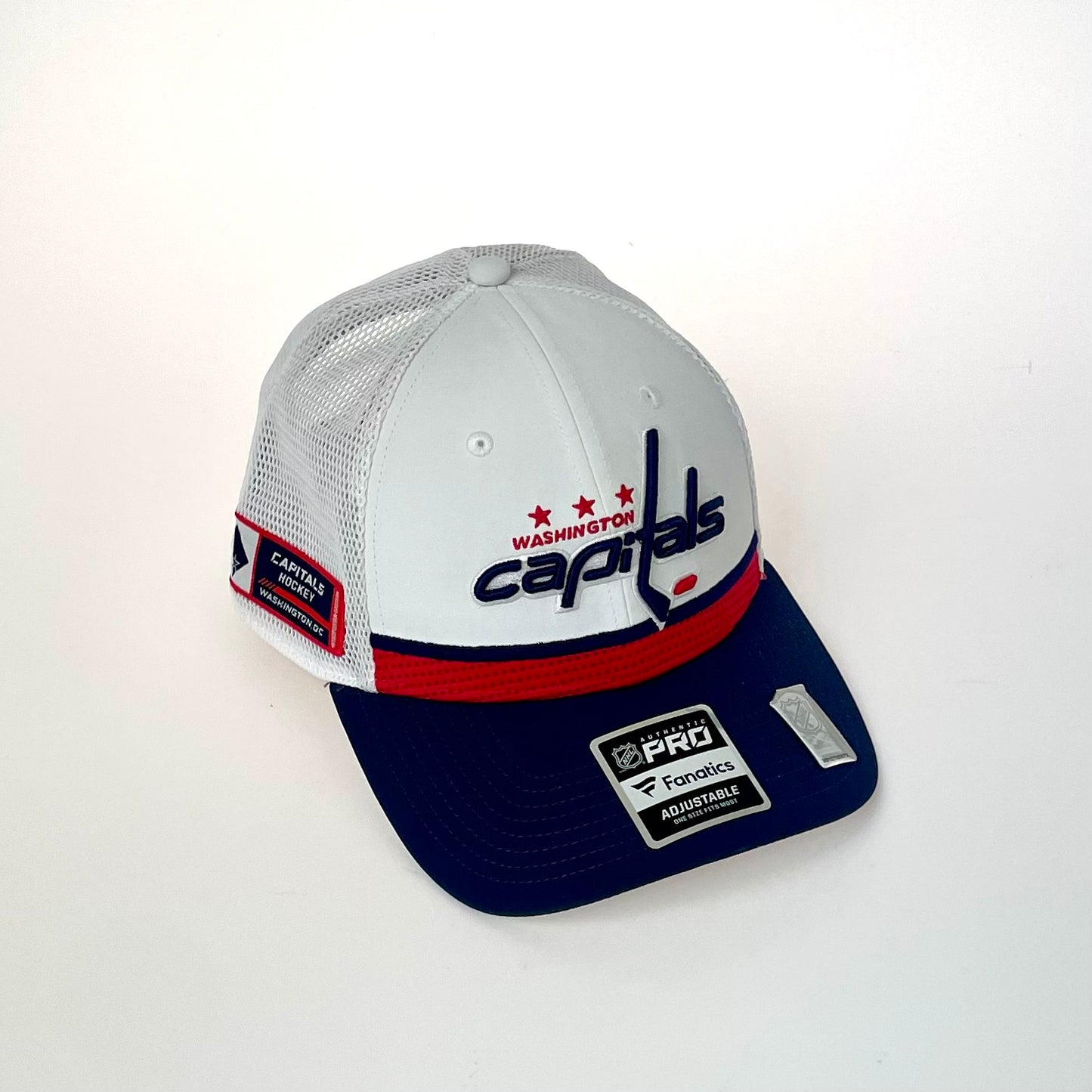 Washington Capitals Keps signerad av Bengt-Åke Gustafsson - Vit