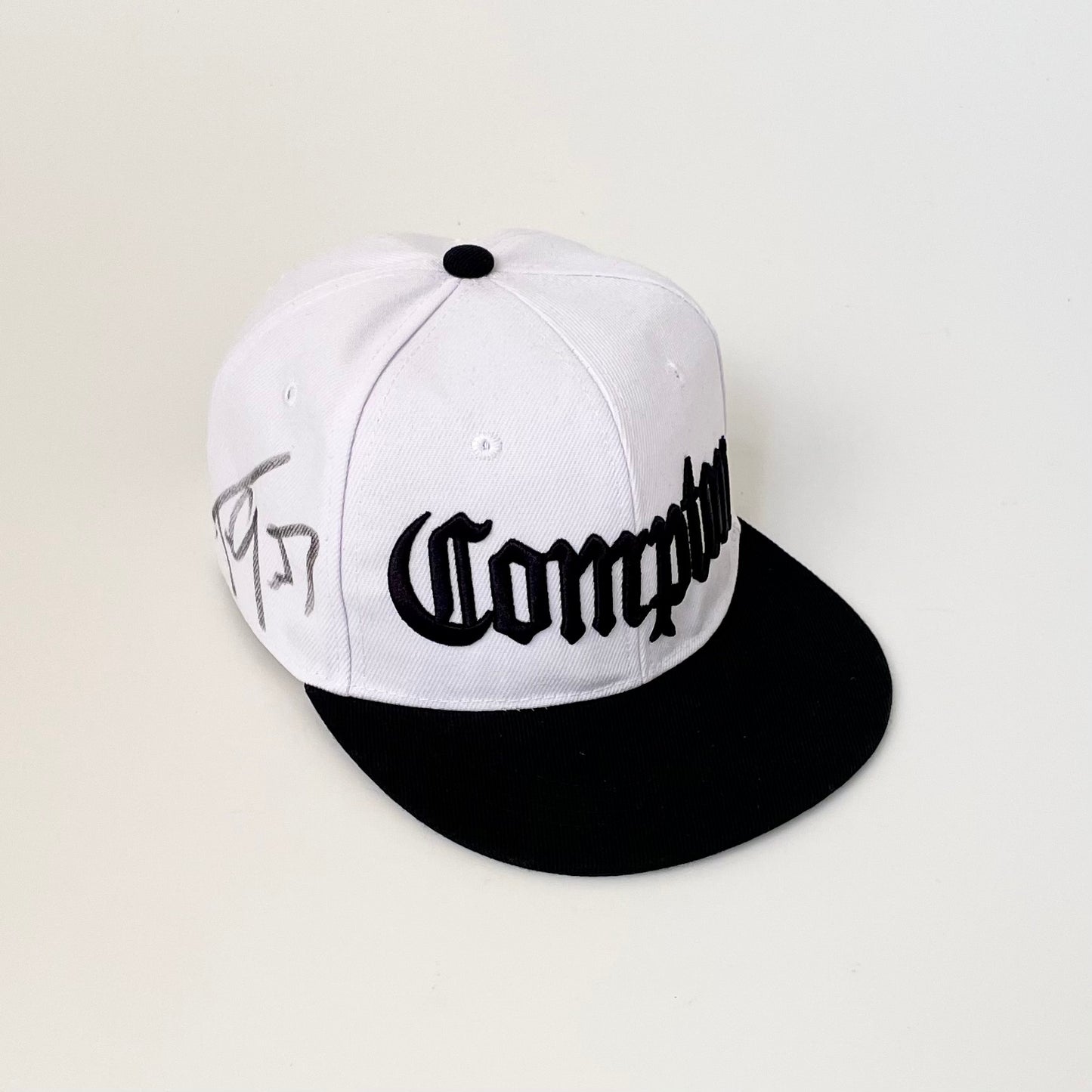 Compton keps Signerad av The Game - Vit/Svart