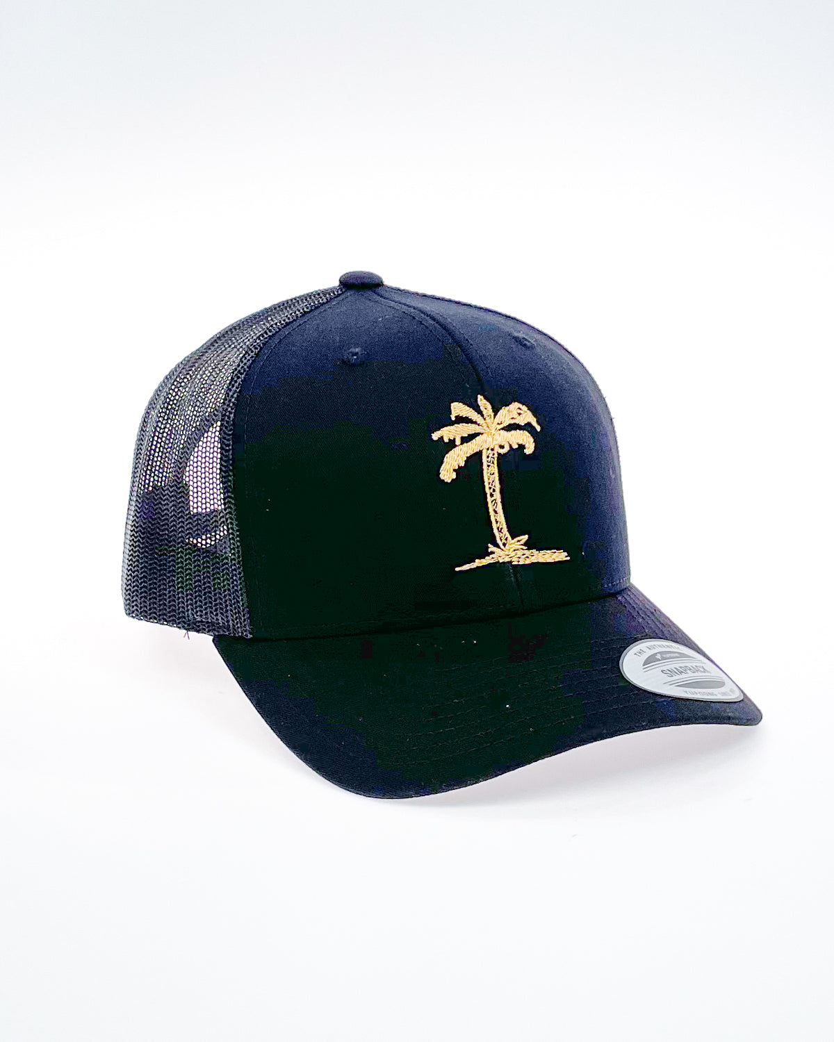 Tropical Snapback - Blk/Gold