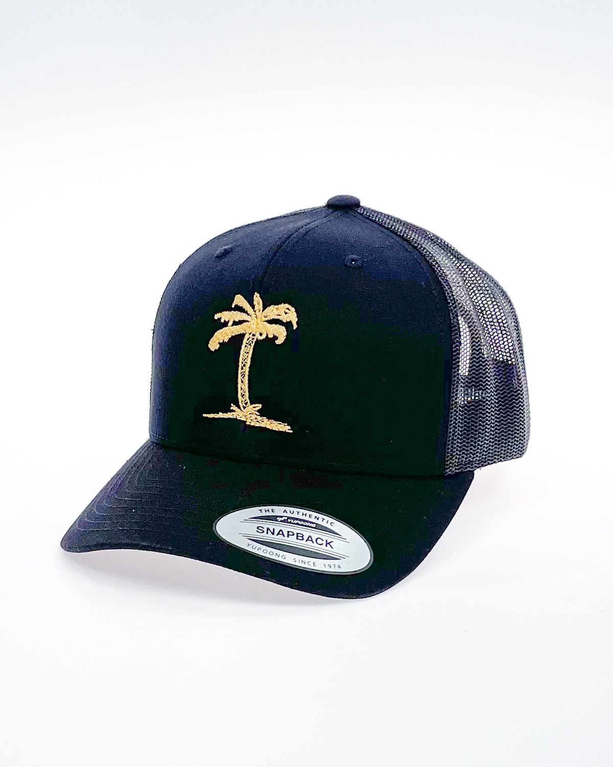 Tropical Snapback - Blk/Gold