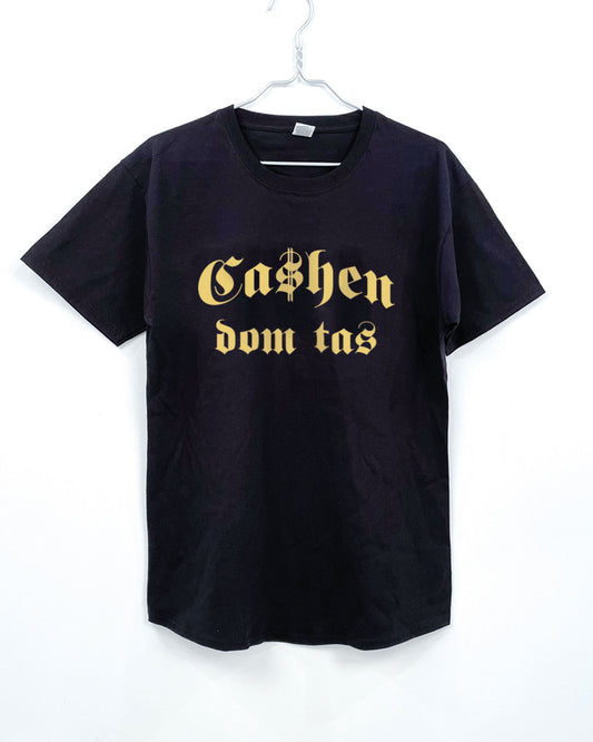 Cashen dom tas Tee - Black/Gold