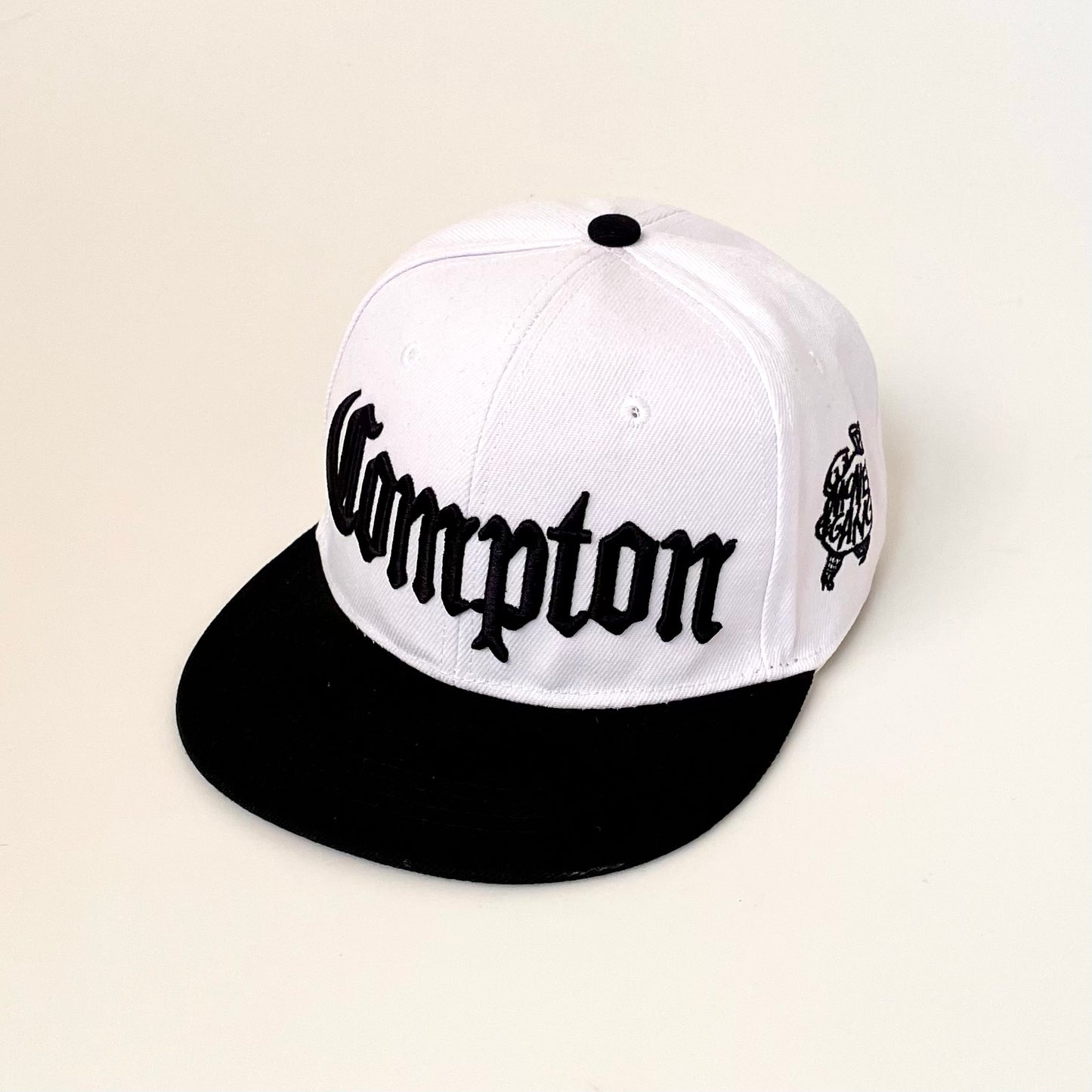 Compton keps Signerad av The Game - Vit/Svart