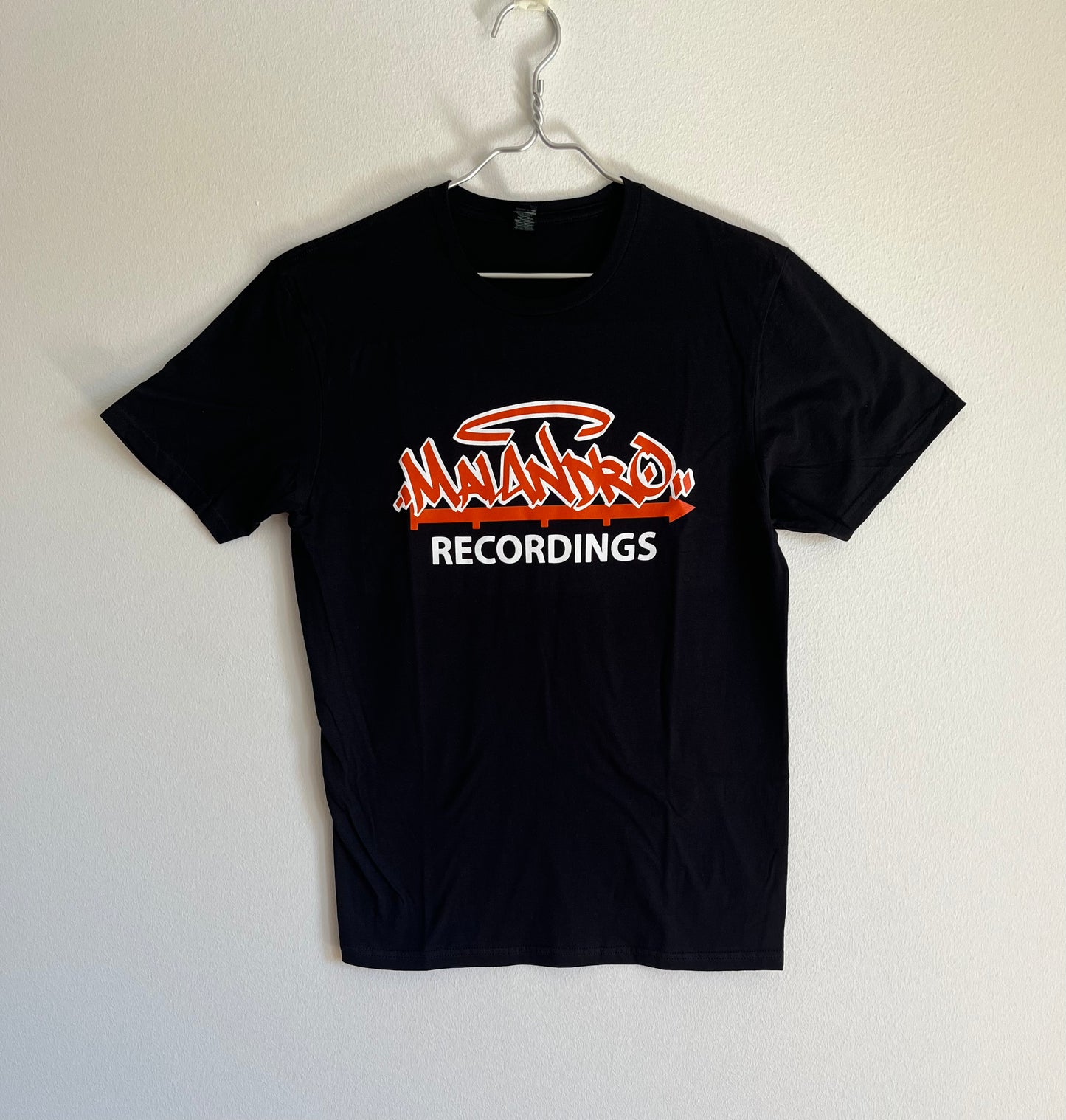 Malandro Recordings tee - BLK/ Orange