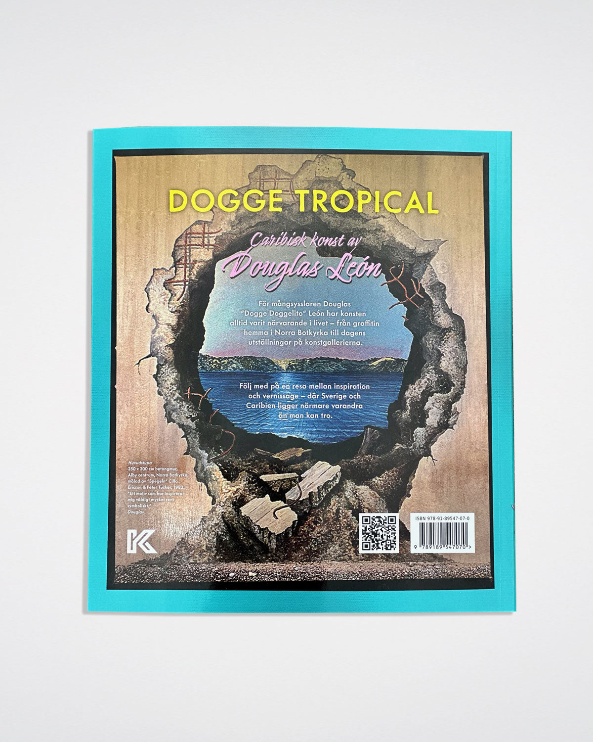 Dogge Tropical – Caribisk konst av Douglas León - Signerad